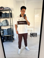 Slim fit sweatpants brown