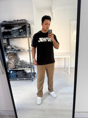 Relaxed fit swtd t-shirt