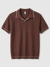 Slim tricot polo