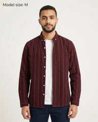 Striped cotton shirt