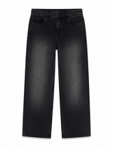 Black wide leg jeans (32)