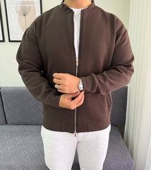 Bomber cotton sweatshirt