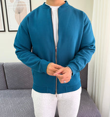 Bomber cotton sweatshirt