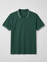 Cotton slim fit polo