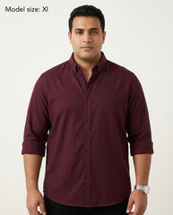 Plain cotton shirt