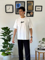 Swtd white oversize