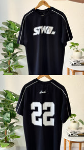 Relaxed fit swtd t-shirt