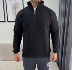 Black relaxed fit sweater