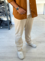 Short collar long sleeve havan