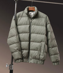 Olive premium puffer jacket