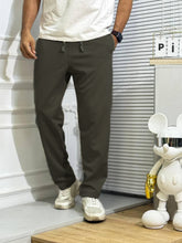 Olive relaxed sweatpants
