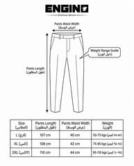 Tailored fit pants