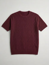 Round slim fit tricot