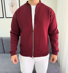 Bomber cotton sweatshirt