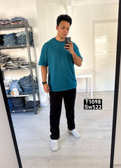 Black relaxed sweatpants