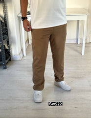 Coffee relaxed sweatpants