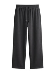 Wide leg basic sweatpants