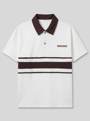 Relaxed fit retro polo
