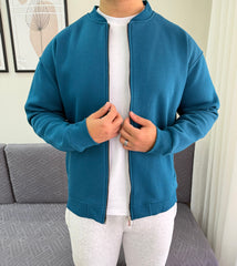 Bomber cotton sweatshirt