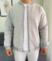 Bomber cotton sweatshirt