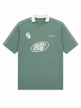 Oversize polo mint (L)
