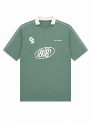 Oversize polo mint (L)
