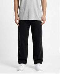 Wide leg basic sweatpants