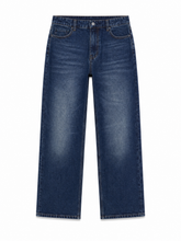 Wide leg jeans blue