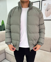 Olive premium puffer jacket