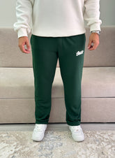 Green stwd relaxed fit sweatpants (M)