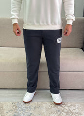 Dark grey relaxed fit sweatpants
