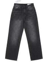 Wide leg jeans black