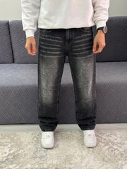 Wide leg jeans black