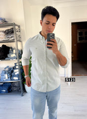 Cotton long sleeve mint