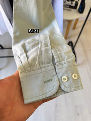 Cotton long sleeve mint