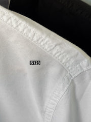 Cotton long sleeve white