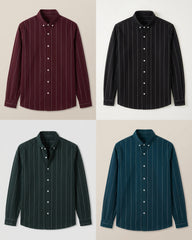 Striped cotton shirt