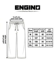Stwd wide leg sweatpants