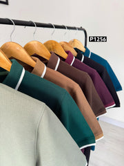 Slim fit tricot Mint