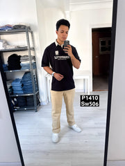 Relaxed fit sweatpants beige