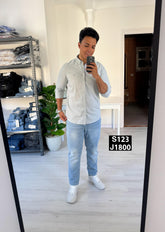 Cotton long sleeve mint