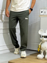 Relaxed fit sweatpants olive