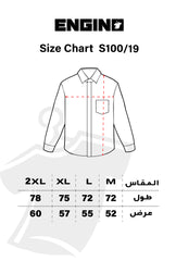 Striped long sleeve white blue