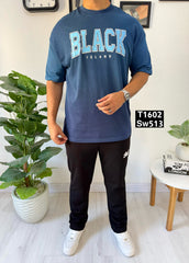 Blue oversize t-shirt