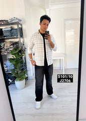 Carrow long sleeve white