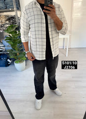 Carrow long sleeve white