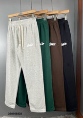 Green stwd relaxed fit sweatpants (M)