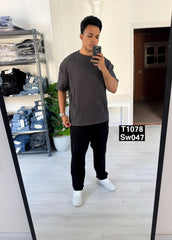 Smart relaxed black pants
