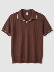 Slim tricot polo