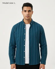 Striped cotton shirt